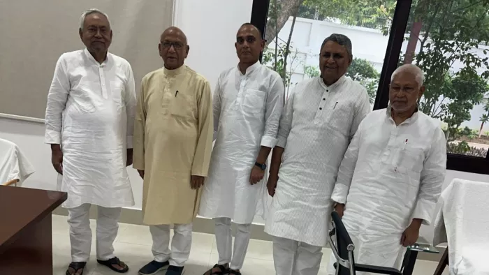 नीतीश कुमार की पार्टी जदयू झारखंड में लड़ेगी भाजमो के साथ लड़ेगी चुनाव