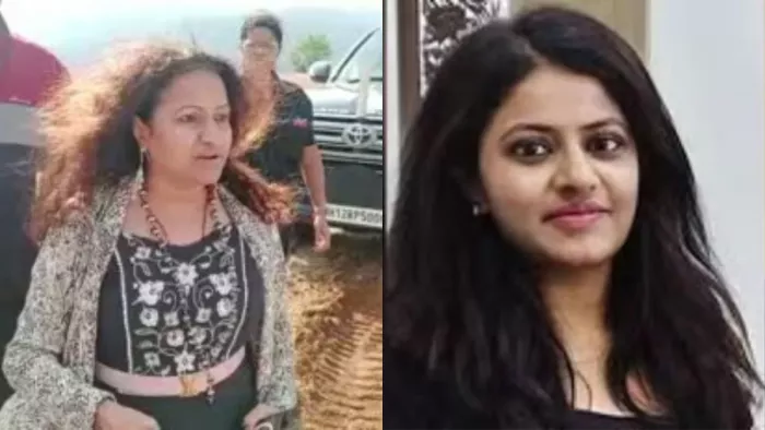 पुणे ग्रामीण पुलिस ने मनोरमा खेडकर के खिलाफ एफआईआर दर्ज की। (फोटो, एक्स)