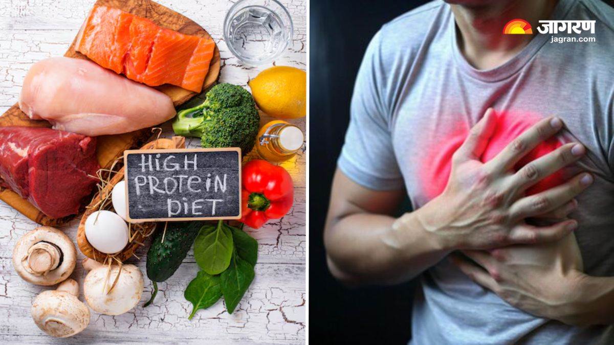 high protein diet can cause heart attack at a young age doctor warns