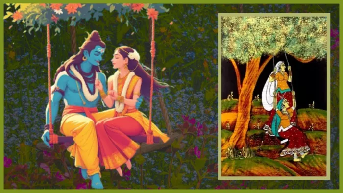 सावन में झूला झूलने का महत्व (Image Credit- Freepik)