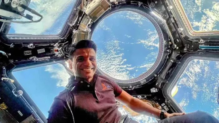 मंगलवार को आईएसएस से प्रशांत महासागर में उतरेंगे। (फोटो- पीटीआई)