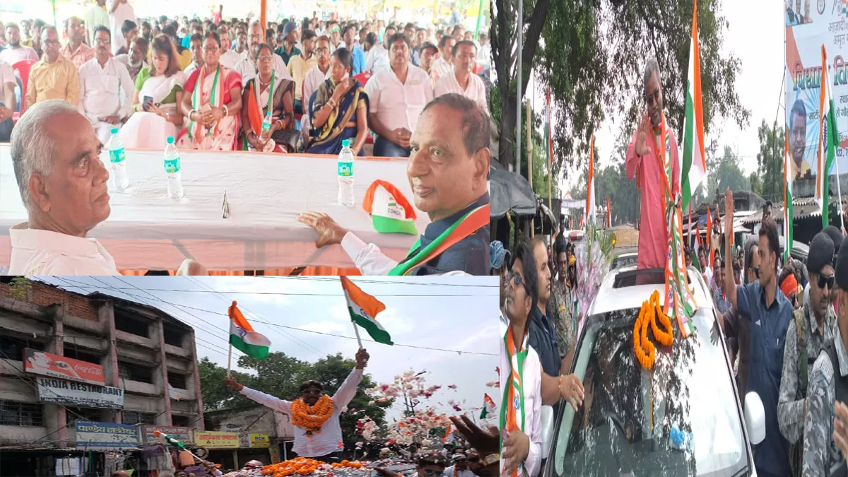Jharkhand Politics: कांग्रेस ने द‍िखाई सूझबूझ... ढुलू ने न‍िकाली व‍िशाल त‍िरंगा यात्रा... बाबूलाल खुले कार से कर रहे अभ‍िवादन