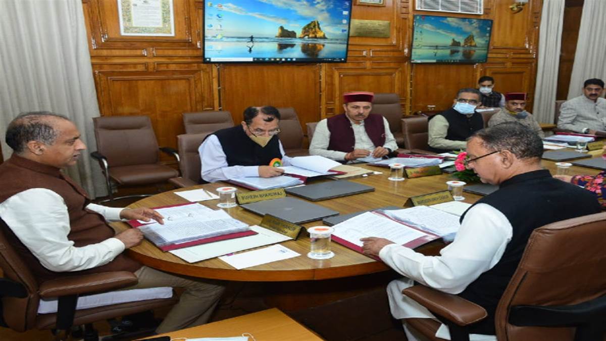 हिमाचल प्रदेश विधानसभा के मानसून सत्र के अंतिम दिन सत्र समाप्त होने के बाद राज्‍य मंत्रिमंडल की बैठक होगी।