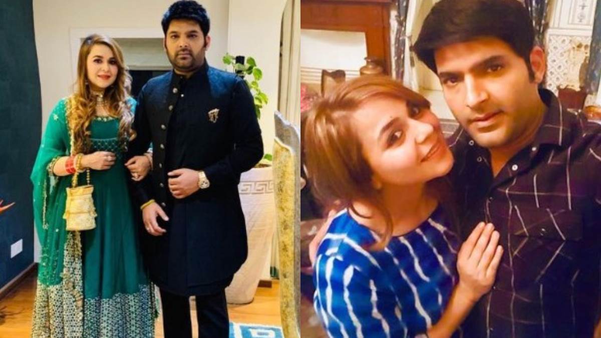 kapil sharma viral video comedian driving electric scooter with wife ginni chatrath in abroad. Photo Credit/Instagram