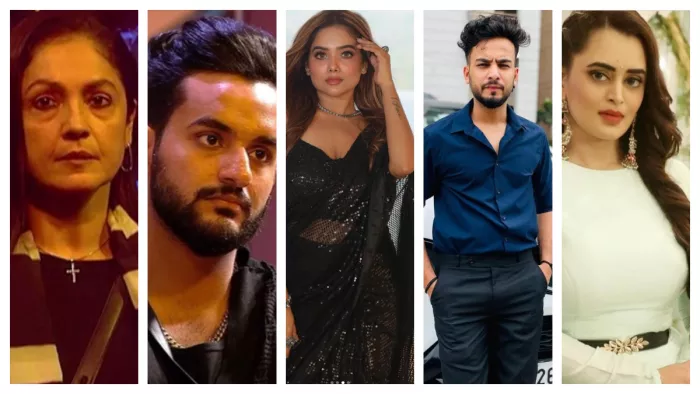 File Photo of Pooja Bhatt, Abhishek Malhan, Manisha Rani, Elvish Yadav and Bebika Dhruve