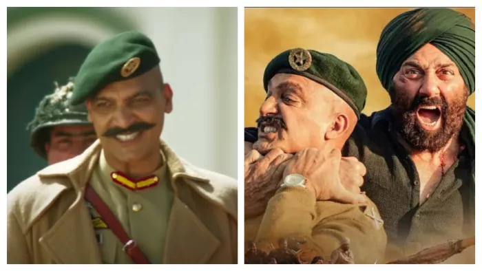 Still Image of Sunny Deol and Manish Wadhwa from Gadar 2