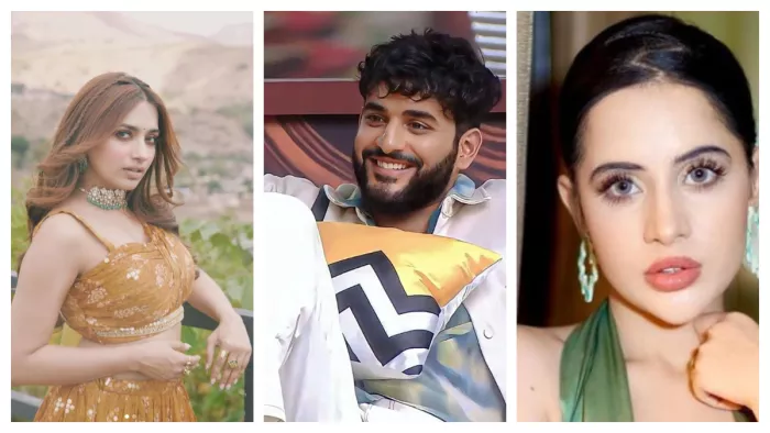 File Photo of Jiya Shankar, Abhishek Malhan and Urfi Javed