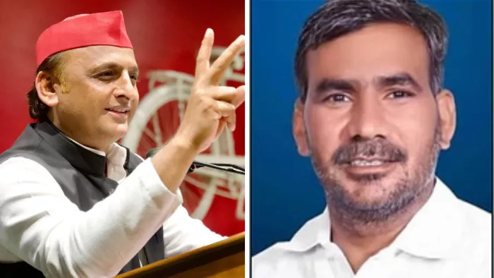 पाठक ने कहा कि अखिलेश को आकर बताना चाहिए कि नवाब किसका आदमी है।