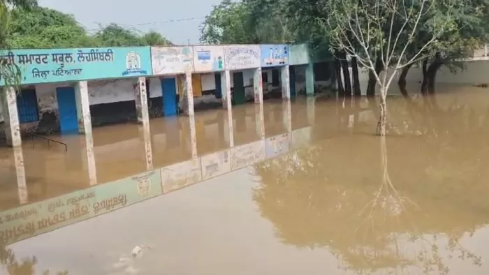 लोहसिंबली के सरकारी सीनियर सेकेंडरी स्कूल का नजारा