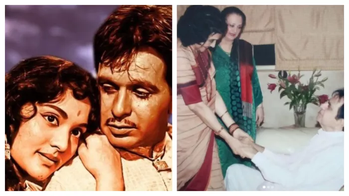 वैजयंतीमाला, दिलीप कुमार और सायरा बानो. फोटो क्रेडिट - इंस्टाग्राम