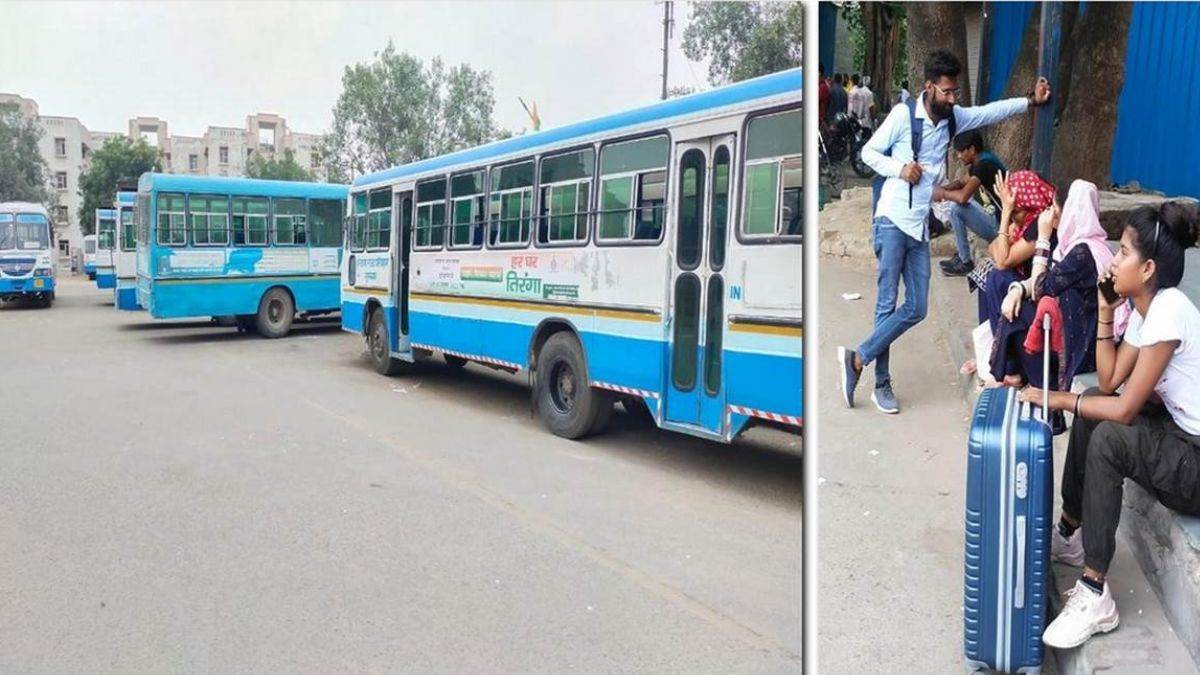 ncr sonipat news 35 buses reserved for faridabad event travel disruption expected