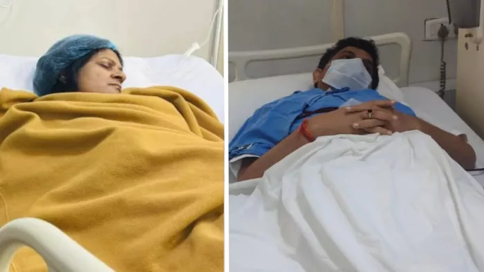 चंदौली जिले में भाभी ने देवर को किडनी देकर बचाई जान।