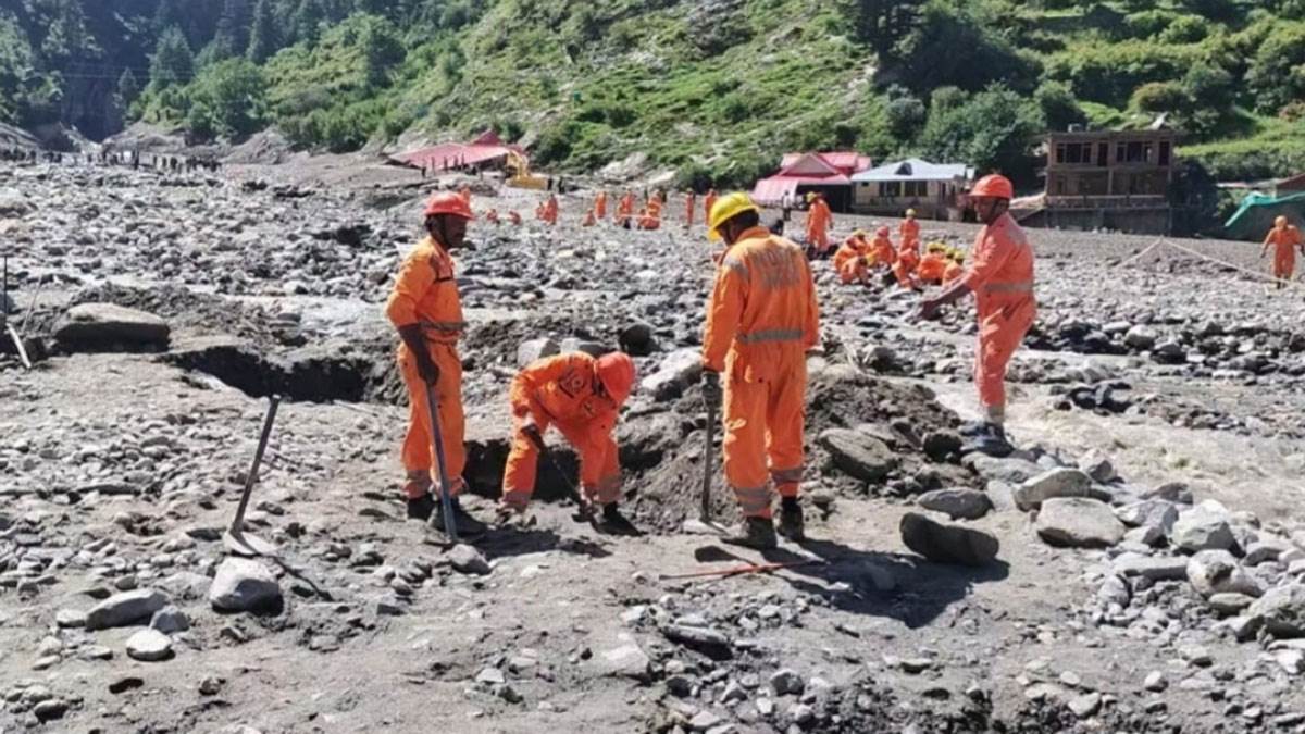 technology aids search for survivors in dharali disaster