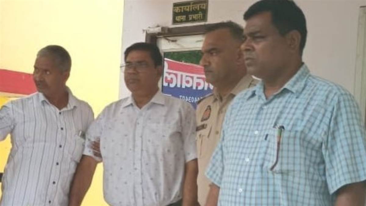 hapur city news pwd je arrested for taking bribe