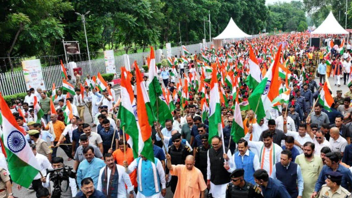 har ghar tiranga tiranga yatra is an expression of gratitude towards the great men revolutionaries and brave soldiers