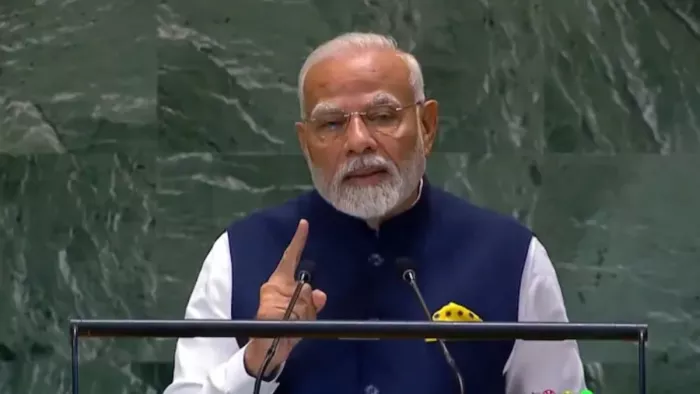 पीएम मोदी UNGA के 80वें सत्र में विश्व नेताओं को संबोधित कर सकते हैं। (फाइल फोटो)