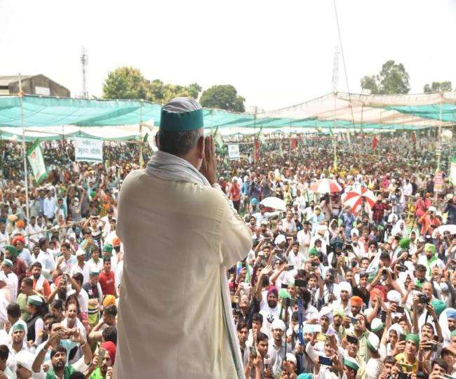किसान नेता राकेश टिकैत ने एक बार फिर देश के युवाओं का आवाहन किया है।