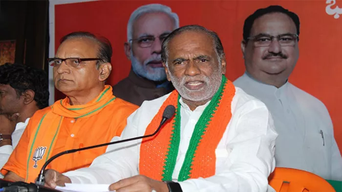 तेलंगाना के भाजपा नेता के. लक्ष्मण (तस्वीर/एएनआई)