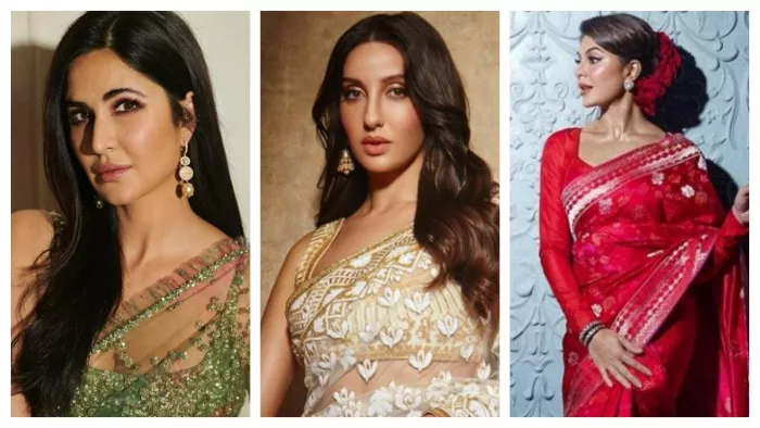 File Photo of Nora Katrina Kaif, Nora Fatehi and Jacqueline Fernandez