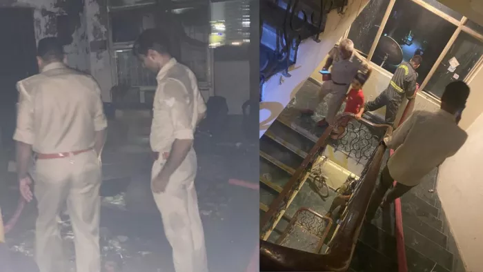 Ghaziabad Fire: एक्सप्रेशन टावर के एक फ्लैट में लगी आग, परिवार को सुरक्षित निकाला गया