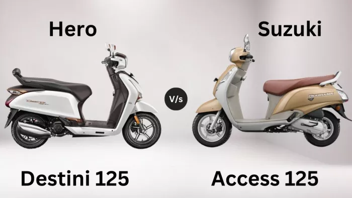 Hero Destini 125 Vs Suzuki Access 125 में से किसे खरीदना होगा बेहतर। जानें डिटेल।