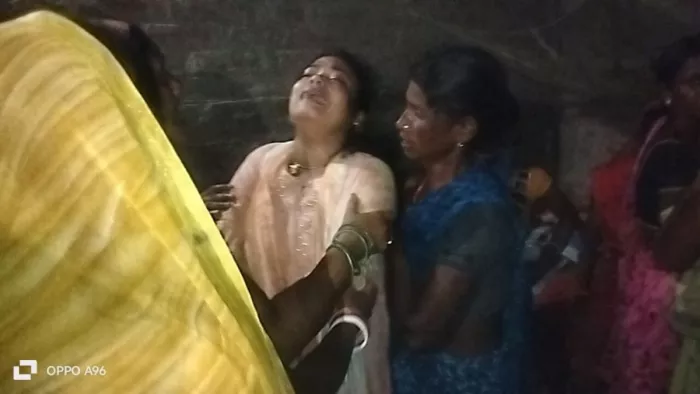 मुजफ्फरपुर में सकरा थाना क्षेत्र के गांव की घटना। (जागरण फोटो)