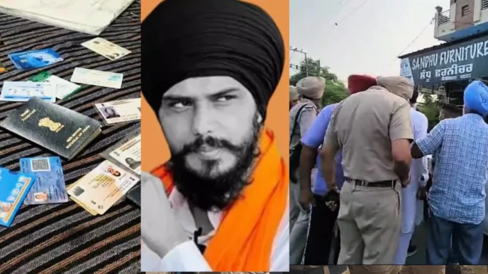 NIA Raid Amritpal: खालिस्तानी समर्थकों के घरों पर एनआईए की रेड, खंगाले दस्तावेज।