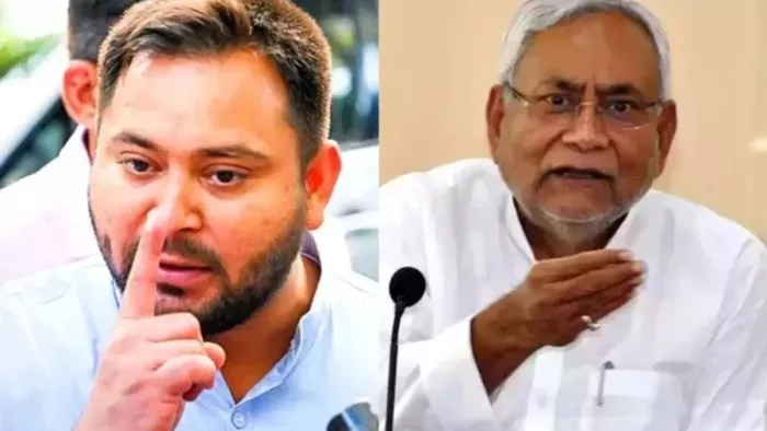 तेजस्वी यादव ने मिथिलांचल में लोगों को संबोधित किया (जागरण)