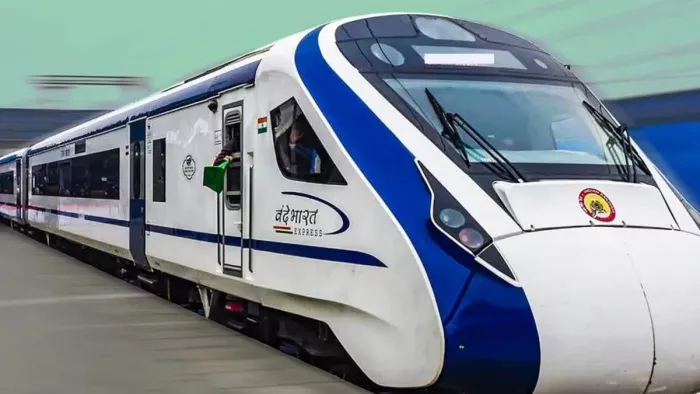 भागलपुर-हावड़ा वंदे भारत ट्रेन का दुमका तक हुआ ट्रायल।