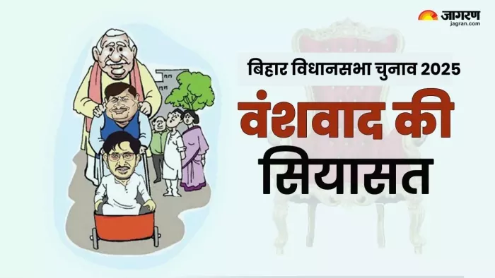 बिहार की राजनीति में लहहला रही वंशवाद की बेल। सांकेतिक तस्वीर