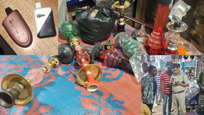 जनरल स्टोर में धड़ल्ले से बिक रहा था प्रतिबंधित सामान,