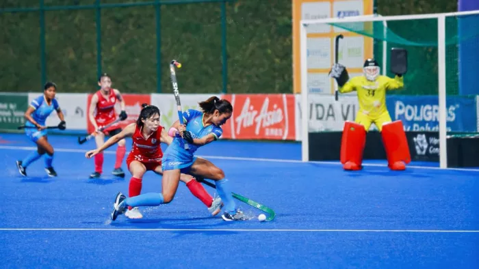 भारतीय हॉकी टीम ने जापान के साथ ड्रॉ खेला।