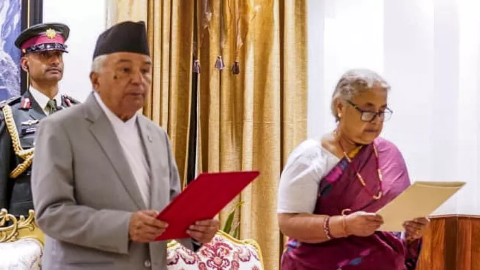 नेपाल का संवैधानिक संकट समाप्त, सुशीला कार्की बनीं प्रधानमंत्री (फोटो- एक्स)