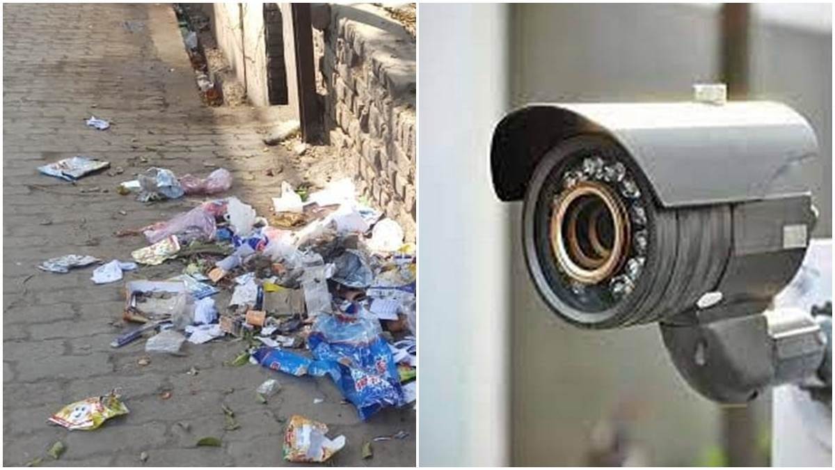 dont thrown garbage at these 37 points of chandigarh mcc install cctv cameras here