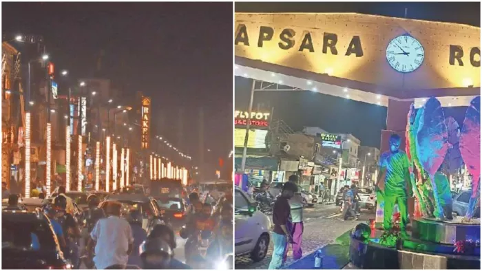 अप्सरा रोड का हुआ कायाकल्प, 51 करोड़ रुपये का हाई स्ट्रीट रोड प्रोजेक्ट पूरा