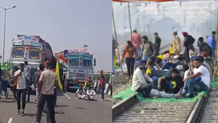 12 से 3 बजे तक किसान संगठन नेशनल हाईवे पर धरना प्रदर्शन करेंगे। (फाइल फोटो)
