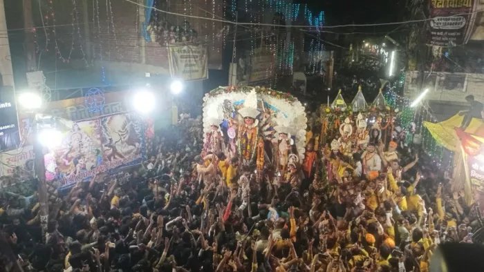 'राघव-शक्ति मिलन' के साक्षी बने हजारों लोग।-जागरण