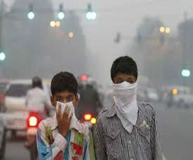 pollution in moradabad in november the air of the city became poisonous due to the increase in pollution level people upset