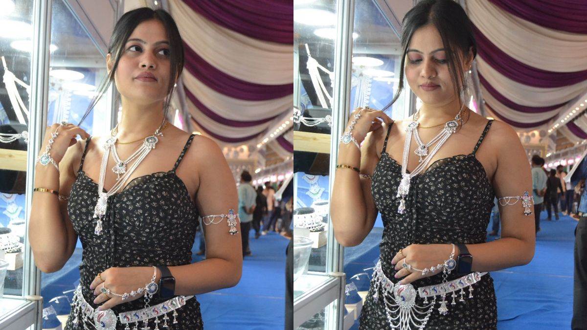 all india jewelery expo starts in agra more than 40 exhibitors set up stall