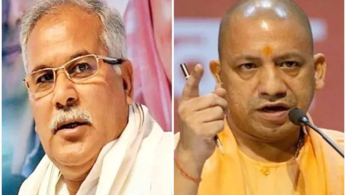 नोएडा का मिथक योगी आदित्यनाथ ने तोड़ा, क्या अकलतरा का तोड़ेंगे भूपेश बघेल। फाइल फोटो