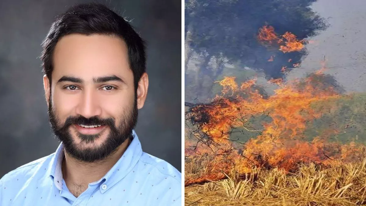 Parali Burning: पर्यावरण मंत्री मीत हेयर के जिले बरनाला में सरेआम जल रही पराली, अफसरों को बंधक बना रहे किसान