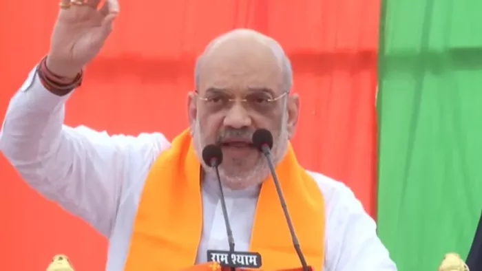 केंद्रीय गृह मंत्री अमित शाह ने मध्य प्रदेश में एक जनसभा को संबोधित (फाइल फोटो)