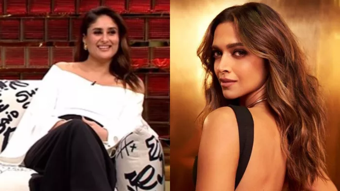 Images of Kareena Kapoor Khan and Deepika Padukone