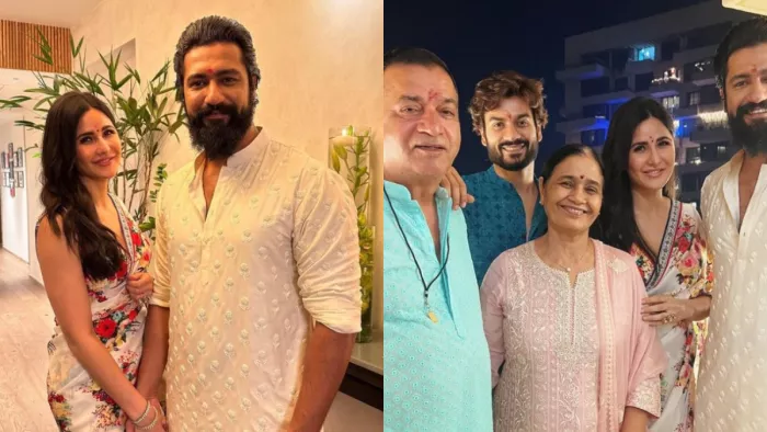 Katrina Kaif Celebrate Diwali with Kaushal Family