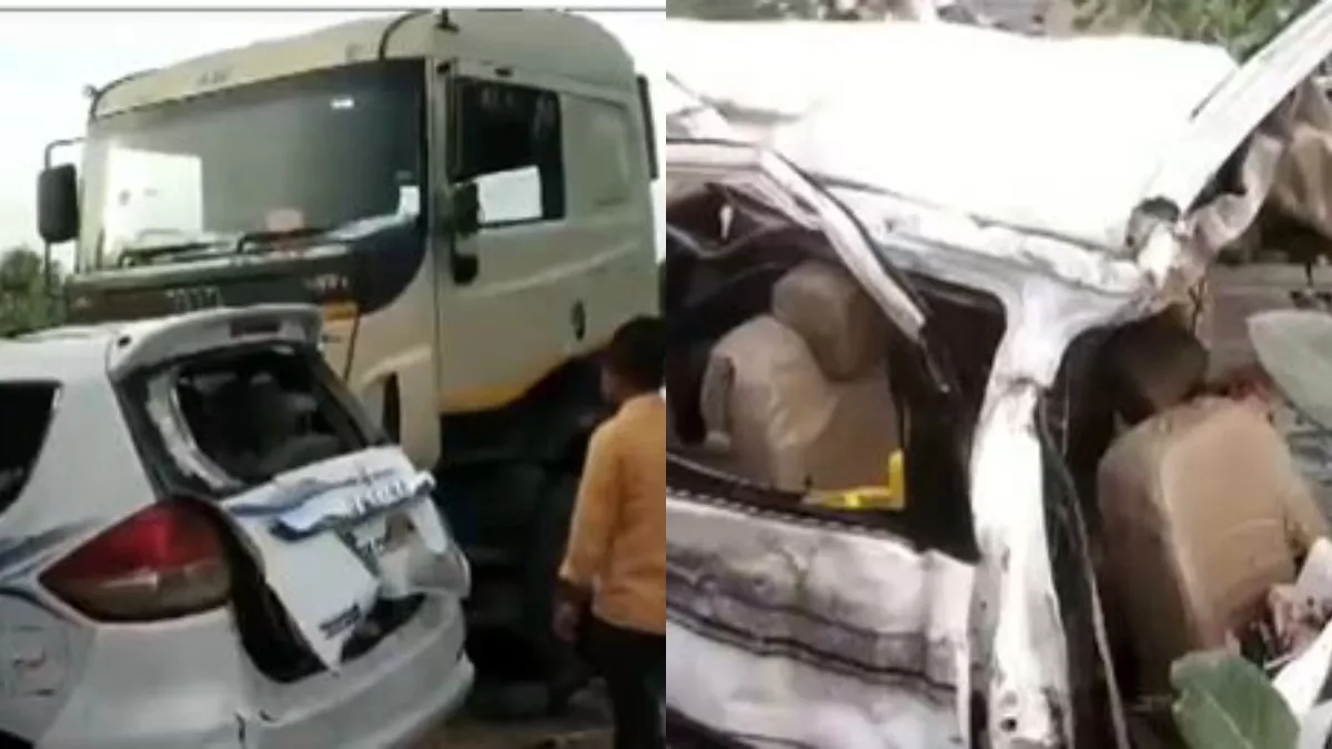 Rajasthan Accident News- राजस्थान के बाड़मेर में बड़ा हादसा, ट्रेलर और कार की भिड़ंत; एक ही परिवार के पांच लोगों की मौत