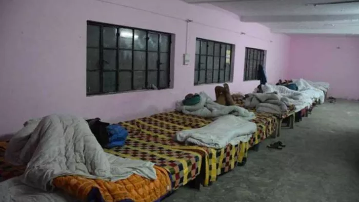 सर्दियों में बेघरों को बचाने के इस बार 250 टेंट लगाएगा डूसिब। फाइल फोटो