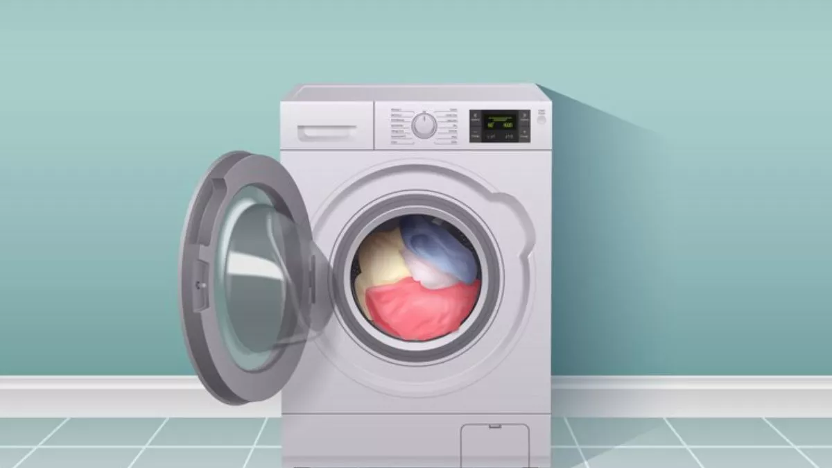 हाथ से कपड़े रगड़-रगड़ के घीसे बीवी के हाथ! खरीदें सस्ती कीमत में Front Load Washing Machine, मिनटों में धुलेंगे और सुखेंगे कपड़े