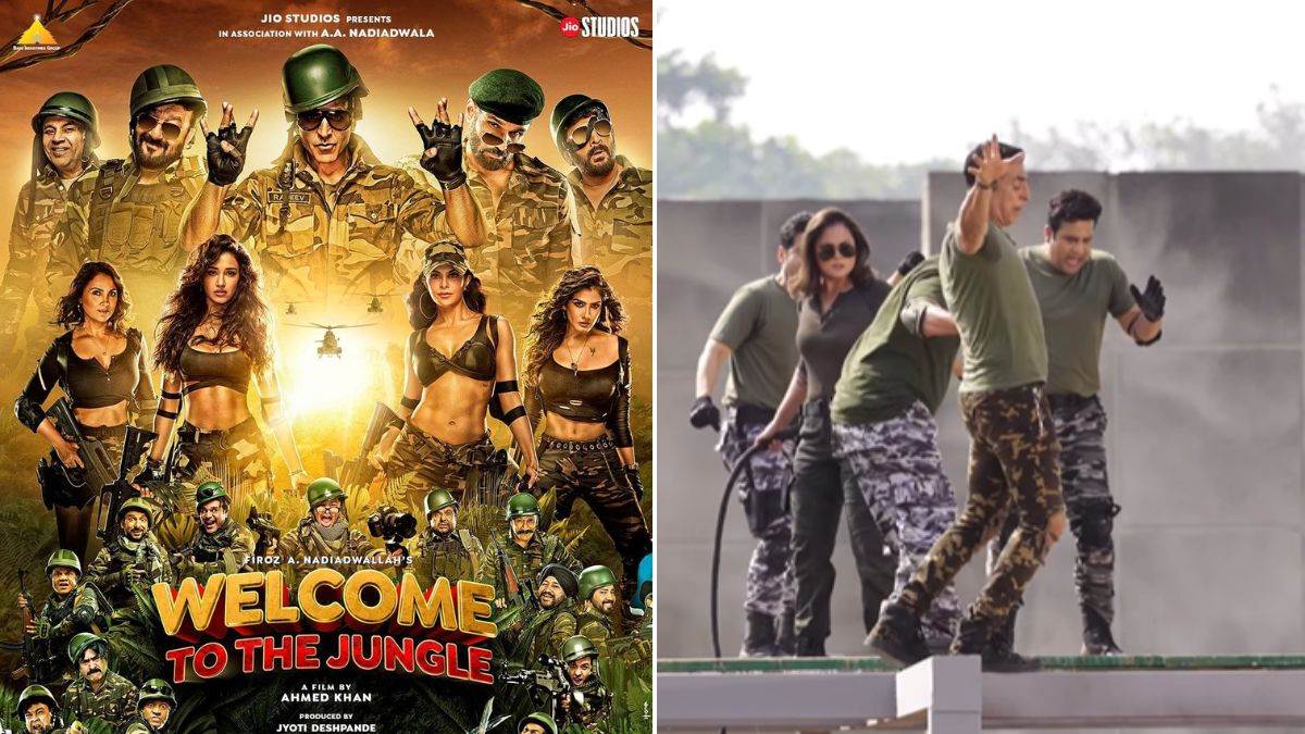 welcome to the jungle shooting start akshay kumar shares latest video watch here