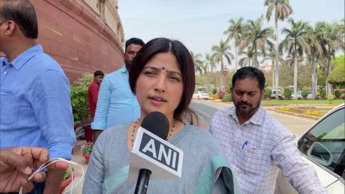 संसद की कार्यवाही के दौरान हुई सुरक्षा चूक पर डिंपल यादव ने जताई चिंता। (फाइल फोटो)