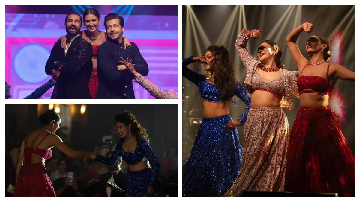 Mukti Mohan Wedding: 'भीगी सी बारिश की बूंदें...' जीजाओं के साथ मोहन  सिस्टर्स ने लगाए ठुमके, सामने आया वीडियो - mukti mohan kunal thakur wedding  shakti mohan neeti mohan dance in wedding